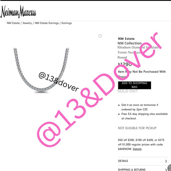 18k 75ct Tennis Necklace - Picture 11 of 13